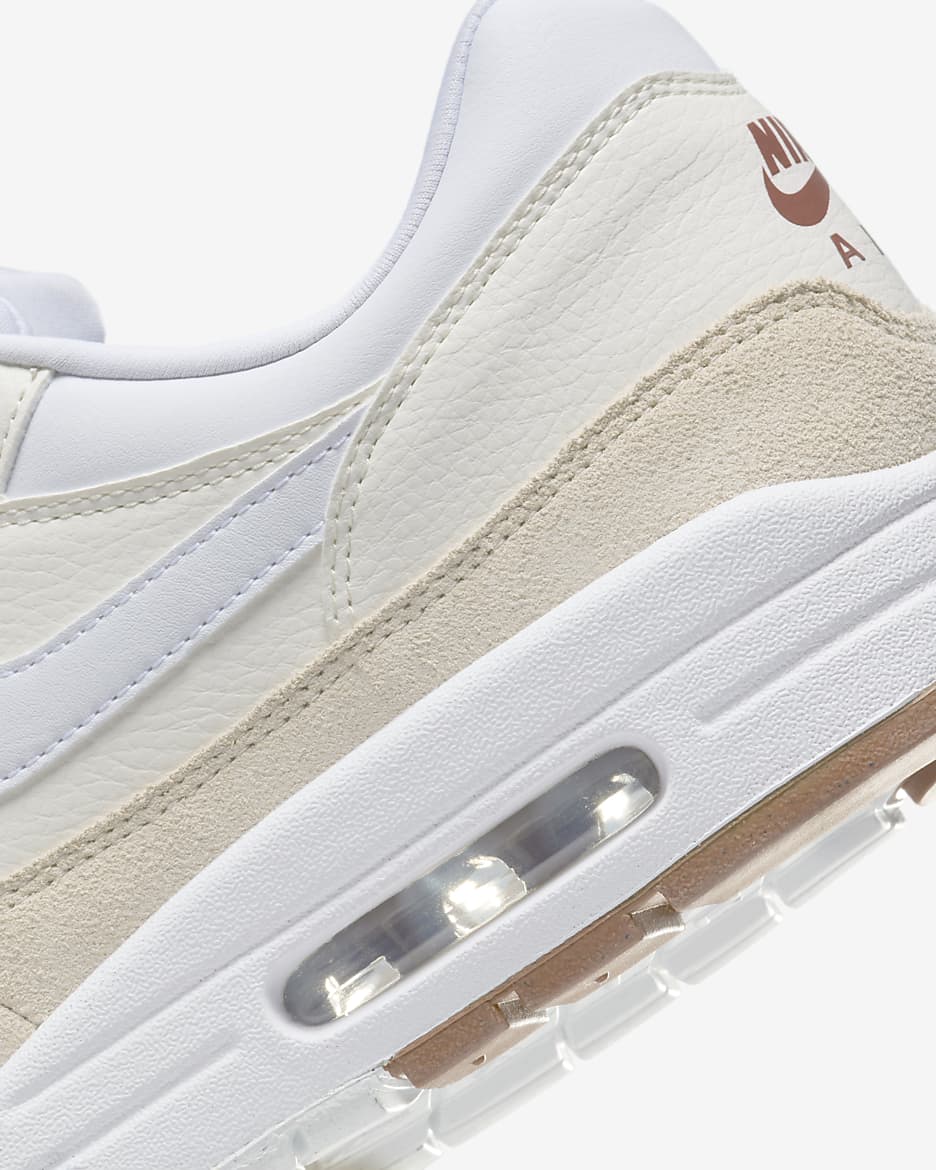 Nike air max 1 premium fashion sc jewel white